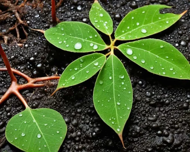folhas da planta bardana utilizados para o tratamento antifúngico com chá natural