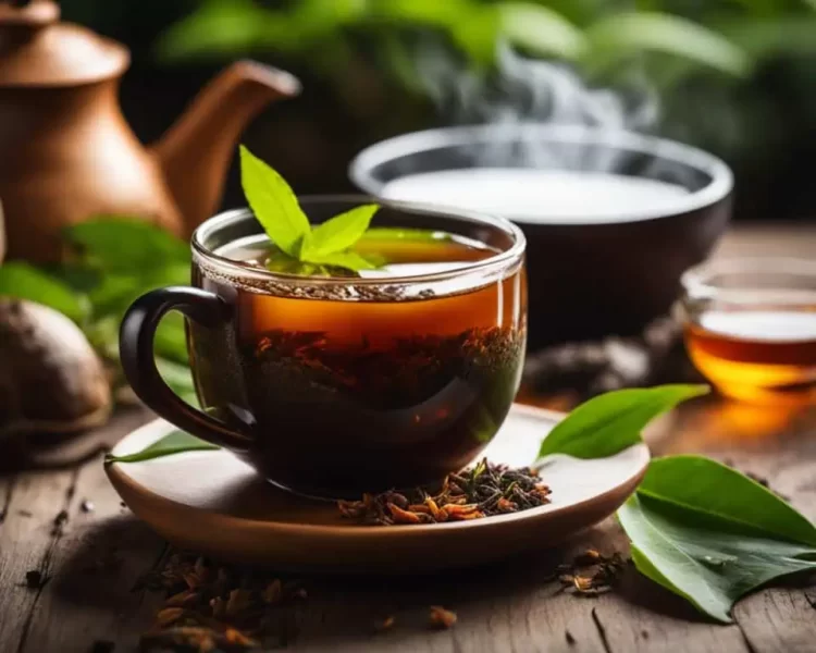 chá antifúngico para candidíase com pau d'arco