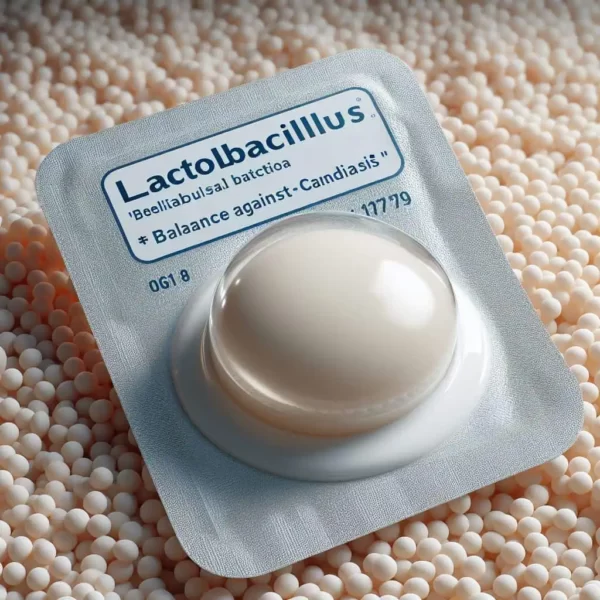 imagem de um ovulo de lactobacillus utilizado em tratamentos contra a candidíase vaginal